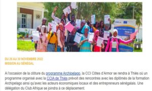 Lire la suite à propos de l’article La lettre d’information du Club Afrique Octobre 2022 – N°4